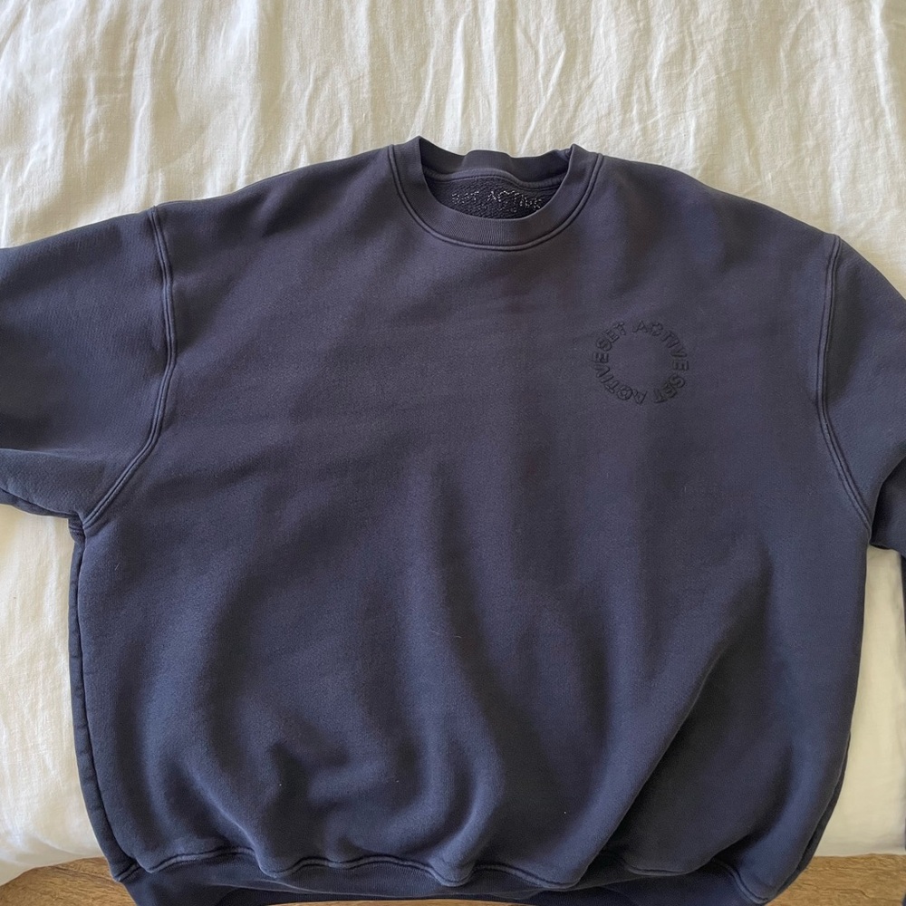 Black Set Active Sweatshirt (Old Logo)